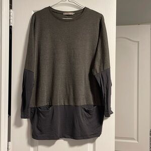 overfit long top